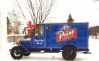 The Stevens Point Brewery's beer truck.